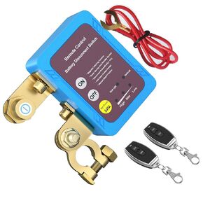 Kill Switch for Car, Remote Battery Disconnect Switch 12V 240A，Car Battery Kill Switch Anti Theft， Battery Cut Off Switch for Auto, RV, Truck, Boat