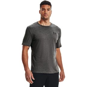 Under Armour Men's Sportstyle Left Chest Short-Sleeve T-Shirt , (392) Marine OD Green / / Black , Large in Kuwait