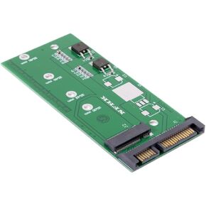 Cablecc USB 3.0 to SATA 22pin 2.5 Hard Disk to 2 in 1 Combo Mini PCI- E 2 Lane M.2 NGFF & mSATA SSD Adapter Converter