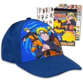 UPD Shippuden Hat for Boys - Shippuden Accessories Bundle with Shippuden Baseball Cap for Kids Plus Shippuden Stickers | Shippuden Hat Boys, Kids, 4-8 Years