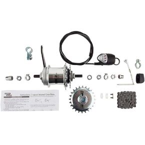 Sun 3-Speed Coaster Brake Hub Conversion Kit for Adult 3-Wheeler