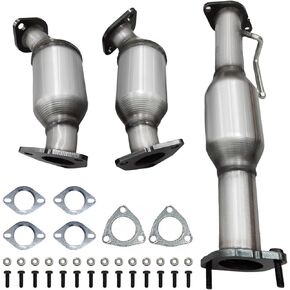 JT Exhaust Catalytic Converter Compatible with Chevrolet Traverse 2009-2017, Buick Enclave 2008-2017, GMC Acadia 2007-2017, Saturn Outlook 2007-2010 3.6L