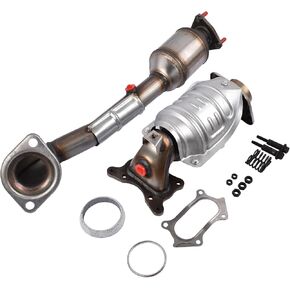 Front Rear Catalytic Converter Set Replacement for Honda CRV 2.4L 2010 2011 745478544CV11