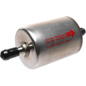 3/8" Magnetic Inline Automatic Transmission/Power Steering Filter Replacement for Universal Light Truck and Car Replaces 3810000 58953 TF101M Metal Housing