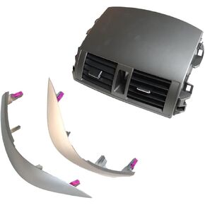 5567002160 Center Dash A/C Outlet Atmosphere Vent Panel with Assembly Trims Compatible with Corolla 2009-2013