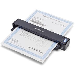 ScanSnap iX100 Wireless Mobile Portable Scanner for Mac or PC, Black