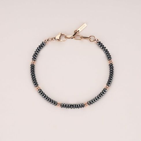 GAVU Men's Hematite Stone Beaded Bracelet in Kuwait