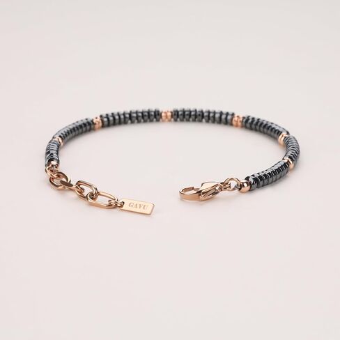 GAVU Men's Hematite Stone Beaded Bracelet in Kuwait