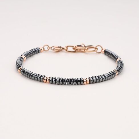 GAVU Men's Hematite Stone Beaded Bracelet in Kuwait
