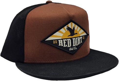 قبعة Red Dirt Hat Company Flight ملغية قابلة للتعديل (أسود دينم/أسود) in Kuwait