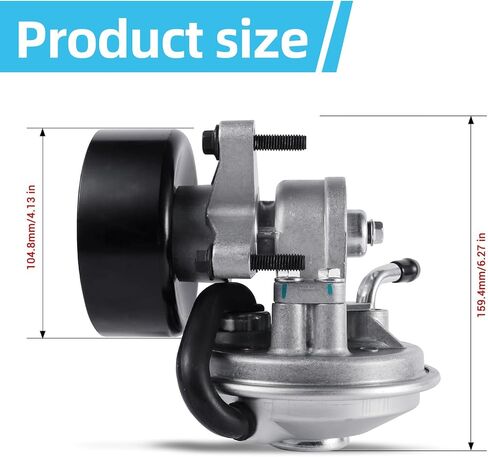 TOUTOY 904-805 F6TZ2A451AA Vacuum Pump for Ford E-350 E-450 E-550 Econoline Club Wagon 1996-2002, F-250 F-350 F-450 F-550 Super Duty 1999-2004,6.0L 6.8L 7.3L in Saudi Arabia