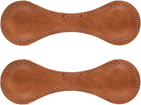 Leather Magnetic Bookmarks Graduation Gifts Bookmarks Teacher Appreciation Gifts Retro Magnetic Markers Book Reading Gift for Booklovers Readers Writers Poets (2 PCS Brown Bookmark) in Kuwait