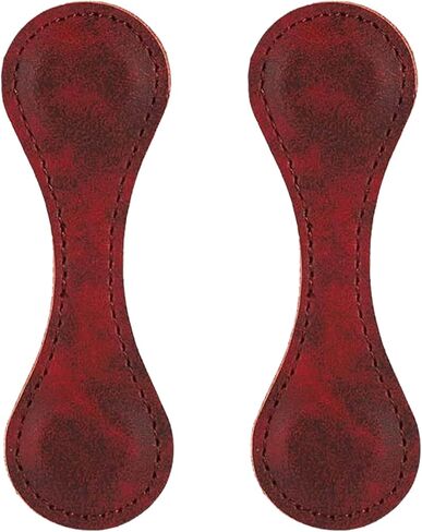 Leather Magnetic Bookmarks Graduation Gifts Bookmarks Teacher Appreciation Gifts Retro Magnetic Markers Book Reading Gift for Booklovers Readers Writers Poets (2 PCS Brown Bookmark) in Kuwait