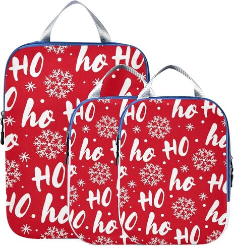 ديناصورات الأطفال الملونة دينوس سلسة على الأبيض 3 مجموعات مكعبات التعبئة، منظمات تعبئة السفر، حقيبة تخزين أدوات الزينة من قماش أكسفورد مقاومة للماء in Kuwait