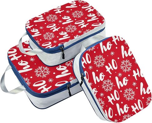 ديناصورات الأطفال الملونة دينوس سلسة على الأبيض 3 مجموعات مكعبات التعبئة، منظمات تعبئة السفر، حقيبة تخزين أدوات الزينة من قماش أكسفورد مقاومة للماء in Kuwait