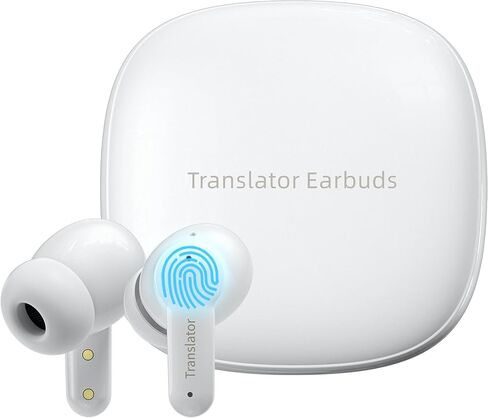 M3 Offline AI Translator Earbuds Support 144 Languages & Accents Translation Two-Way Translation Translator Device AI Translation Earbuds Real Time No Subscription Required in Kuwait