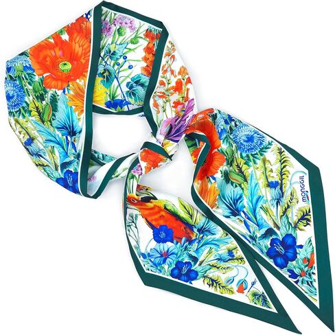 Skinny Scarf 59" Silk Neck Scarf Women's Fashion for Bag Hair Scarves Gift 59 * 5.9" in Saudi Arabia
