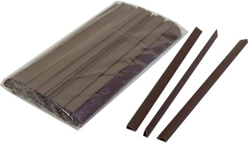C-Line Slide 'N Grip Binding Bars for Report Covers, 11 x 1/8 Inches, 20-Sheet Capacity, 100 per Box, Black (34551) in Saudi Arabia
