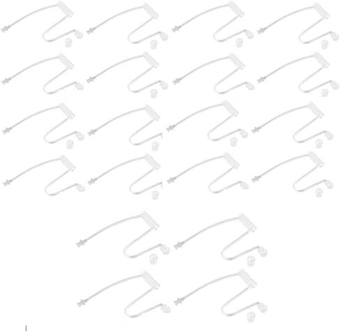 Radio Earpieces Replacement Acoustic Coil Tube for Motorola Baofeng Kenwood Walkie Talkie Earpieces and Two Way Radios Headset (10 Packs) in Kuwait