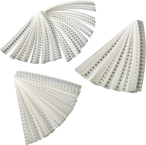 2800pcs 0603 0805 1206 140Types SMD Patch Resistor Kit,Resistor 620ohm To 220K 5%,1 ohm To 2.7 K ±1%, 0 ohm To 2M ±1%. (2800pcs 0603 0805 1206) in Saudi Arabia
