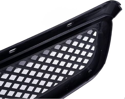 Front Bumper Grille Fit 1999-2000 for Civic Coupe/Sedan JDM Type R ABS Black Mesh Front Upper Grill Guard Replacement Part in Saudi Arabia