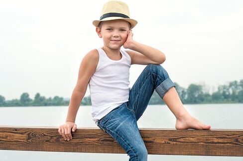 قمصان داخلية ناعمة بدون أكمام من القطن للأطفال الصغار من Coobey مكونة من 5 قمصان داخلية للأولاد والبنات in Kuwait