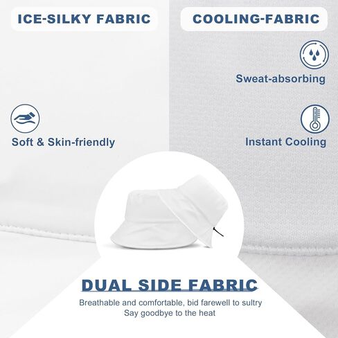 Sukeen Bucket Hat for Women Men Summer Beach Sun Hat Reversible Packable Adjustable UPF50+ Cooling Hat for Hiking Fishing in Saudi Arabia