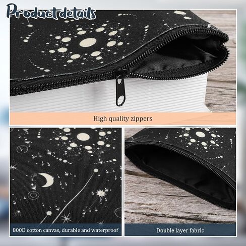 Book Sleeve Book Covers Book Protector Floral Printed with Zipper Washable Fabric for Teen Adult Book Lover Teacher Student(Medium,11 X 8.7 Inch) in Kuwait