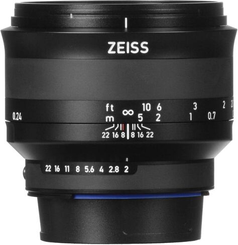 ZEISS Milvus 25mm f/1.4 Full Frame Camera Lens for Canon EF-Mount ZE, Black in Saudi Arabia