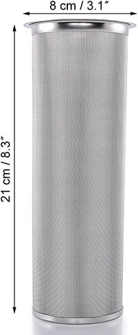 MODERNJOE'S Premium Infuser Cold Brew Coffee Maker for 1 Quart Wide Mouth Mason Jars. Cold Brew Coffee Filter. Perfect for Ice Coffee and Tea. 50 Micron EXTRA Fine Mesh 304 Stainless Steel in Kuwait