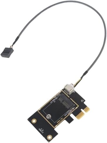 M.2 M-Key to A + E Key NGFF Slot WiFi Wireless Network Card M.2 NGFF PCI Express to E Key Card M-Key to A-E Key M.2 WiFi Adapter in Saudi Arabia