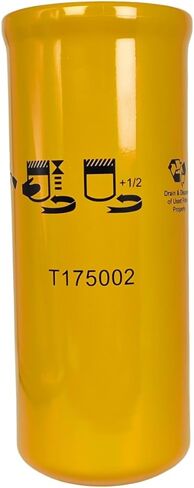 Hydraulic Oil Filter T175002 D120594 Compatible with John Deere Crawler Dozer Tractor Loader 450H 550 550H 605C 700H 850J 7460 9120 W170 Case 1835C 1840 1845 132575302 1346028C1 in Saudi Arabia