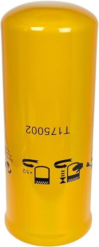 Hydraulic Oil Filter T175002 D120594 Compatible with John Deere Crawler Dozer Tractor Loader 450H 550 550H 605C 700H 850J 7460 9120 W170 Case 1835C 1840 1845 132575302 1346028C1 in Saudi Arabia