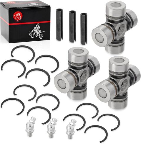 3PCS Front & Rear Prop Shaft U-Joint For Polaris General 1000 Ranger 1000 diesel RZR 900 1000 2011-2023 OEM 2202015 2203703 3235616 3235500 3260104 in Saudi Arabia