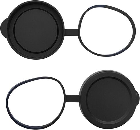50mm Binocular/Monocular Objective Lens Caps Internal Diameter 57.5-59.4mm Rubber Cover Set Black in Saudi Arabia