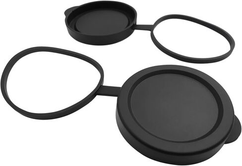 50mm Binocular/Monocular Objective Lens Caps Internal Diameter 57.5-59.4mm Rubber Cover Set Black in Saudi Arabia