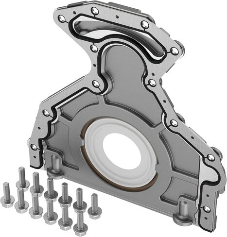 غطاء الختم الرئيسي الخلفي لمحرك LS - متوافق مع كاديلاك إسكاليد، جي إم سي يوكون سييرا، تشيفي سوبربان سيلفرادو تاهو إكسبريس 4.8 5.3 6.0 6.2L، استبدل PN# 12639250 12633579 635-518 in Kuwait