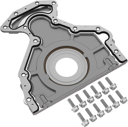 غطاء الختم الرئيسي الخلفي لمحرك LS - متوافق مع كاديلاك إسكاليد، جي إم سي يوكون سييرا، تشيفي سوبربان سيلفرادو تاهو إكسبريس 4.8 5.3 6.0 6.2L، استبدل PN# 12639250 12633579 635-518 in Kuwait