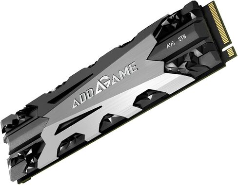 Addlink A93 2TB Storage Expansion for PS5 Console with Heatsink, Up to 7400mb/s, Gen 4 PCIe NVMe m.2 2280, SLC Cache Internal Solid State Drive(‎ad2TBA93M2P) in Kuwait