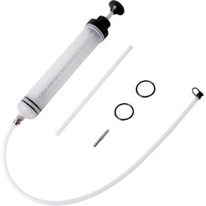 AIGMISON 500cc Oil Suction Syringe Fluid Transfer Pump with Hose, Brake Fluid Pump, Oil Fluid Extractor, Automotive Oil Syringe Liquid Extractor and Filling Pump
