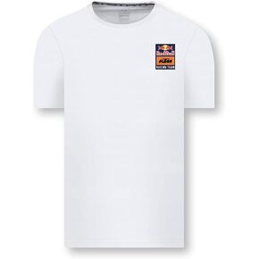 Red Bull KTM Backprint T Shirt, Mens X-Small - Official Merchandise