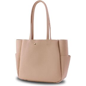 Hoylake Vegan Leather Tote Bag for Women Large Travel Purse Handbag