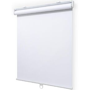 Cordless Roller Shades for Indoor Windows,Roller Window Shades,Room Darkening Roller Shades with Spring System 35" W x 72" H Roller Blinds for Indoor Windows（White