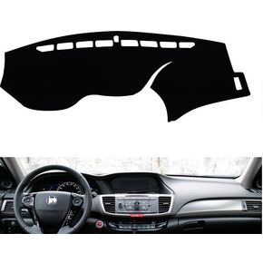 Dash Cover Mat Custom Fit for Honda Accord 7th 2003-2007 Sunscreen Dashboard Mat Non-Slip Pad