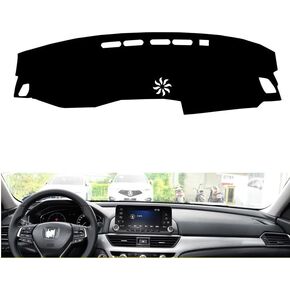 Dash Cover Mat Custom Fit for Honda Accord 7th 2003-2007 Sunscreen Dashboard Mat Non-Slip Pad