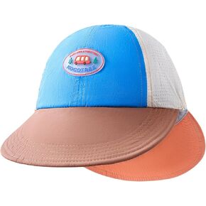 Kids UPF50+ Soft Brim Baseball Hat Toddler Boy Girl Hats Double Brim for Little Kids 2-8 Years