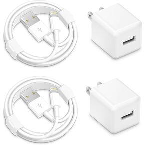 iPhone Charger Cables，[MFi Certified] 4 Pack USB to Lightning Cable Compatible with iPhone 14/14Pro/13/13Pro/12/12Pro/11/Pro/X/Xs Max/XR/8 Plus /7 Plus/6/ iPad Pro/Air/Mini (1M/3.3FT）