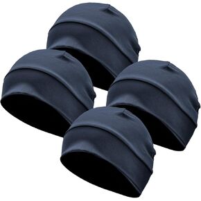 Headshion Cooling Skull Caps for Men Women,2-Pack Helmet Liner Thin Lightweight Beanie for Cycling