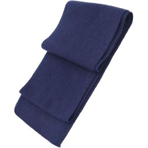 Cashmeren Unisex Ultra Soft Ribbed Scarf 100% Pure Cashmere • Solid Color • Extended Length 70"x 7"