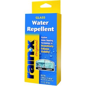 Rain-X 800002243 Glass Treatment, 7 oz. - Exterior Glass Treatment To Dramatically Improve Wet Weather Driving Visibility During All Weather Conditions, Yellow (Packaging May Vary)